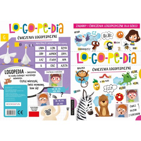 Logopedia. Zabawy i ćwiczenia logopedyczne dla dzieci