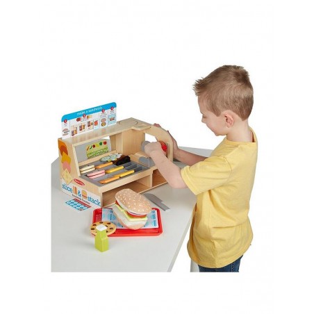 Bar Kanapkowy Slice & Stack Sandwich Counter - Melissa & Doug