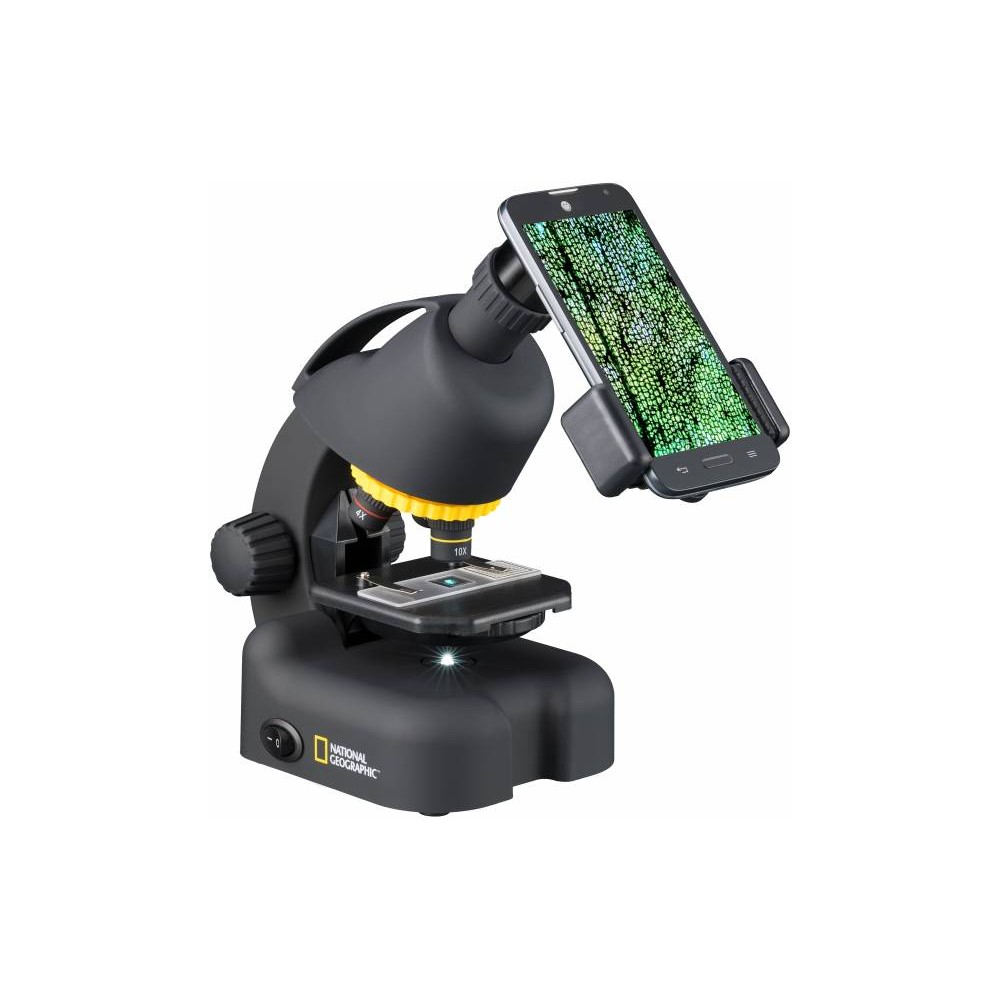 Mikroskop z Adapterem Smartphone NATIONAL GEOGRAPHIC - Bresser Junior