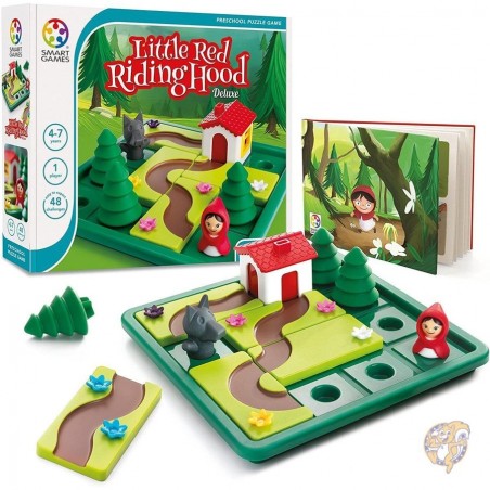 Gra logiczna dla dzieci 4+ Little Red Riding Hood - Smart Games