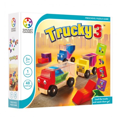 Układanka Logiczna dla Dzieci Trucky 3 - Smart Games