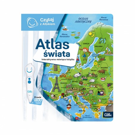 Książka Atlas świata - Czytaj z Albikiem