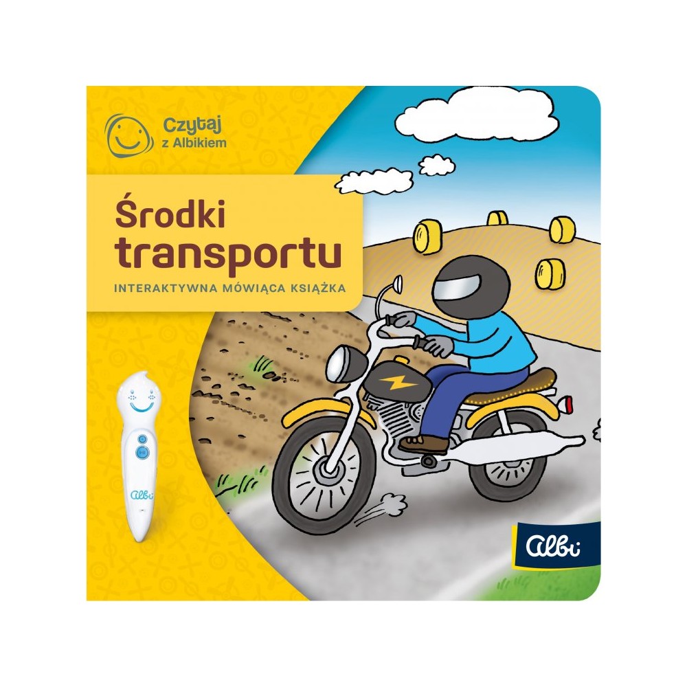 Mini książka Środki transportu - Czytaj z Albikiem