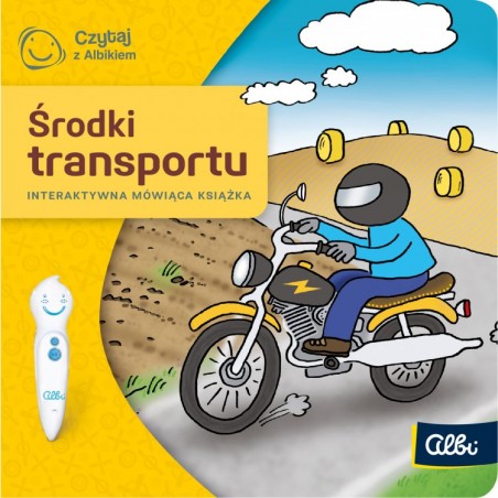 Mini książka Środki transportu - Czytaj z Albikiem