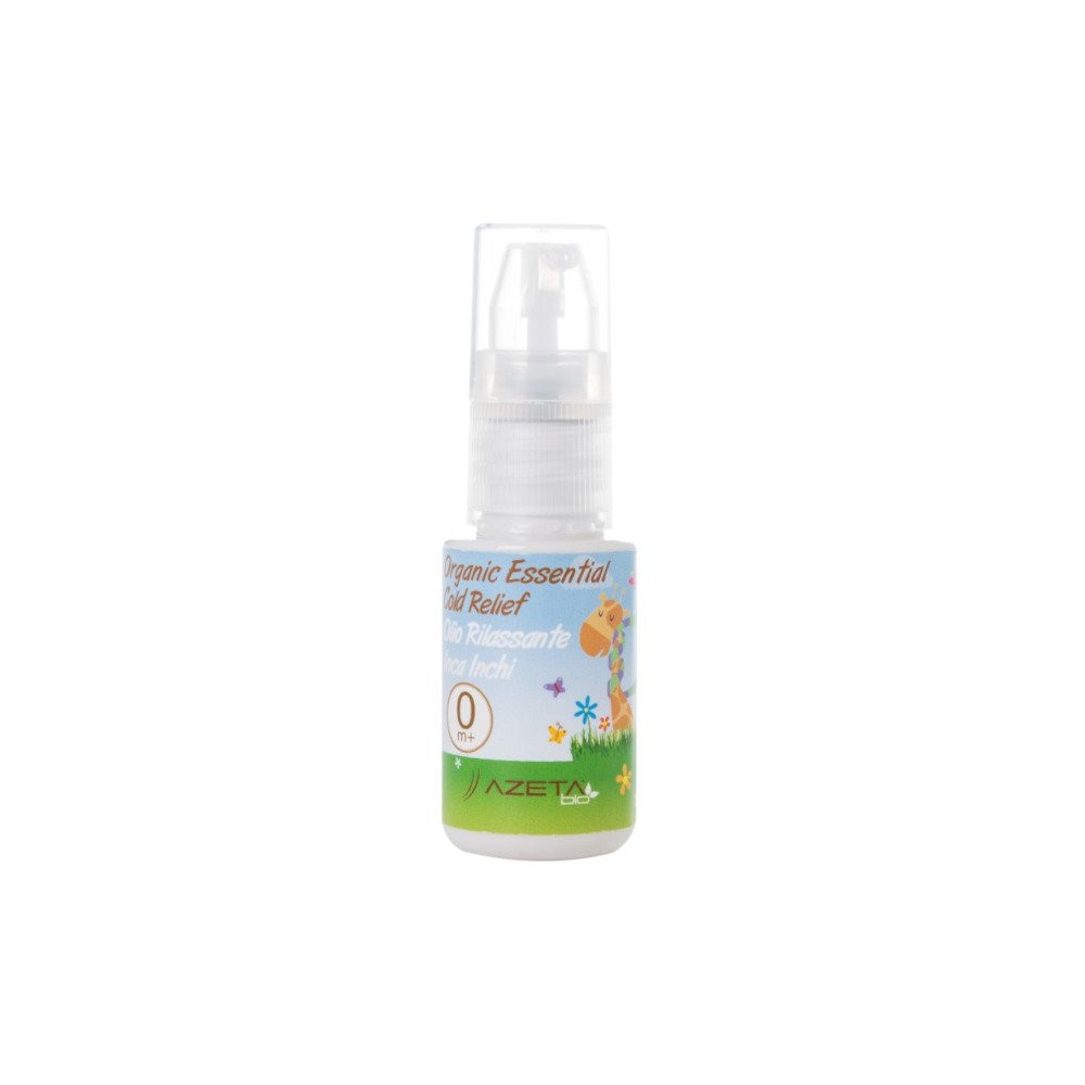 Organiczny olejek na przeziębienia i udrażniający drogi oddechowe dla dzieci - Azeta Bio