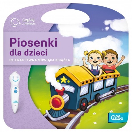 Mini książka Piosenki dla dzieci - Czytaj z Albikiem