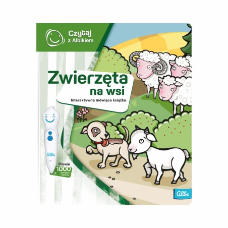 Książka Zwierzęta na wsi - Czytaj z Albikiem