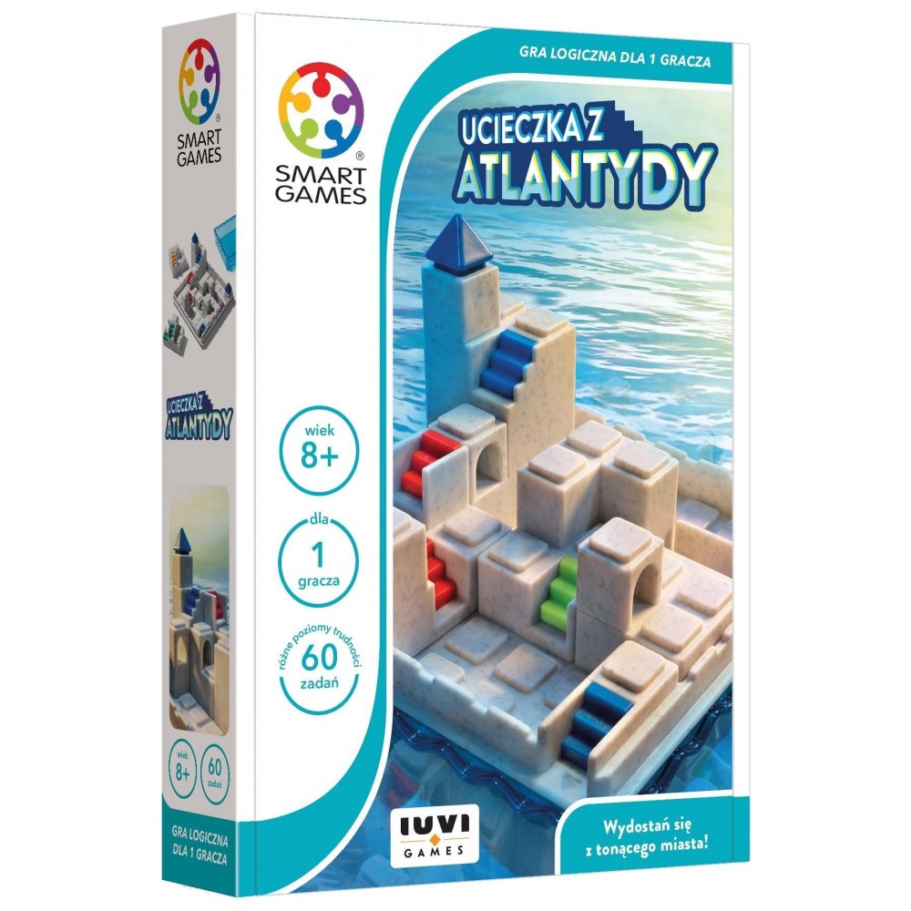 Gra logiczna dla dzieci 8+ Ucieczka z Atlantydy - Smart Games