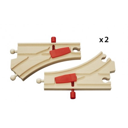 Zwrotnice do Torów Kolejowych 33344 - Brio