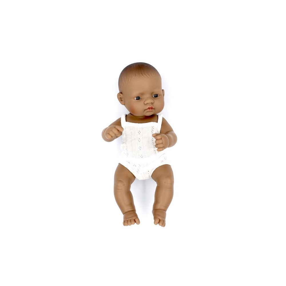 Pachnąca Lalka dziewczynka Hiszpanka 32 cm + Ubranko - Miniland Doll