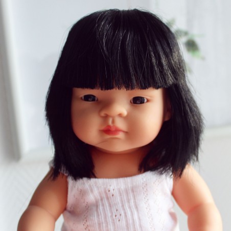 Pachnąca Lalka Azjatka z Okularami 38cm - Miniland Doll