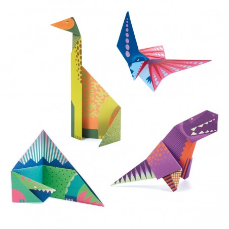 Origami Dinozaury z Papieru - Djeco