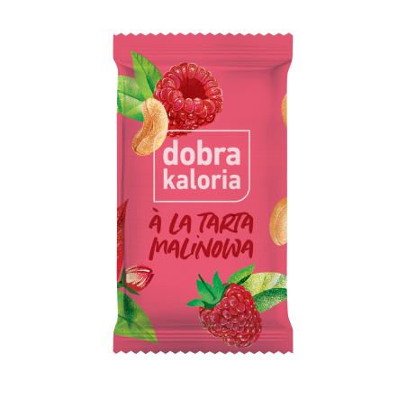 Mini batoniki a'la tarta malinowa - 102 g (6 szt.) - Dobra Kaloria