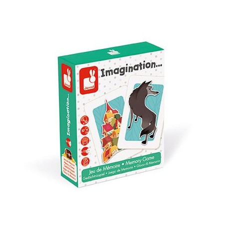 Gra pamięciowa Imagination - Janod