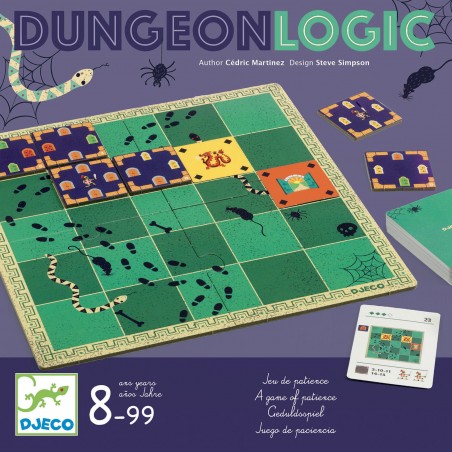 Gra logiczna wyjście z lochu Dungeon Logic - Djeco