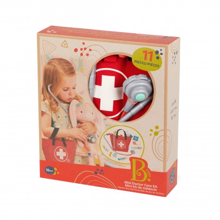 Zestaw Małego Lekarza w Torbie Mini Doctor Care Kit – b.toys