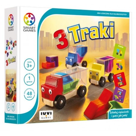 Układanka Logiczna dla Dzieci 3 Traki - Smart Games