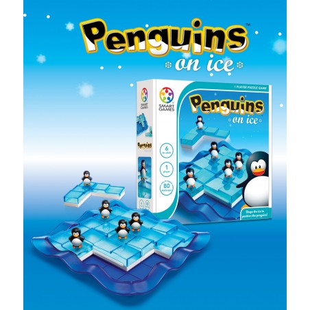 Gra Planszowa Pingwiny na Lodzie - Smart Games