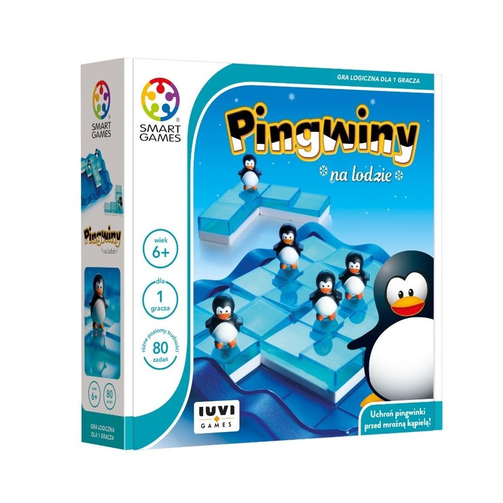 Gra Planszowa Pingwiny na Lodzie - Smart Games