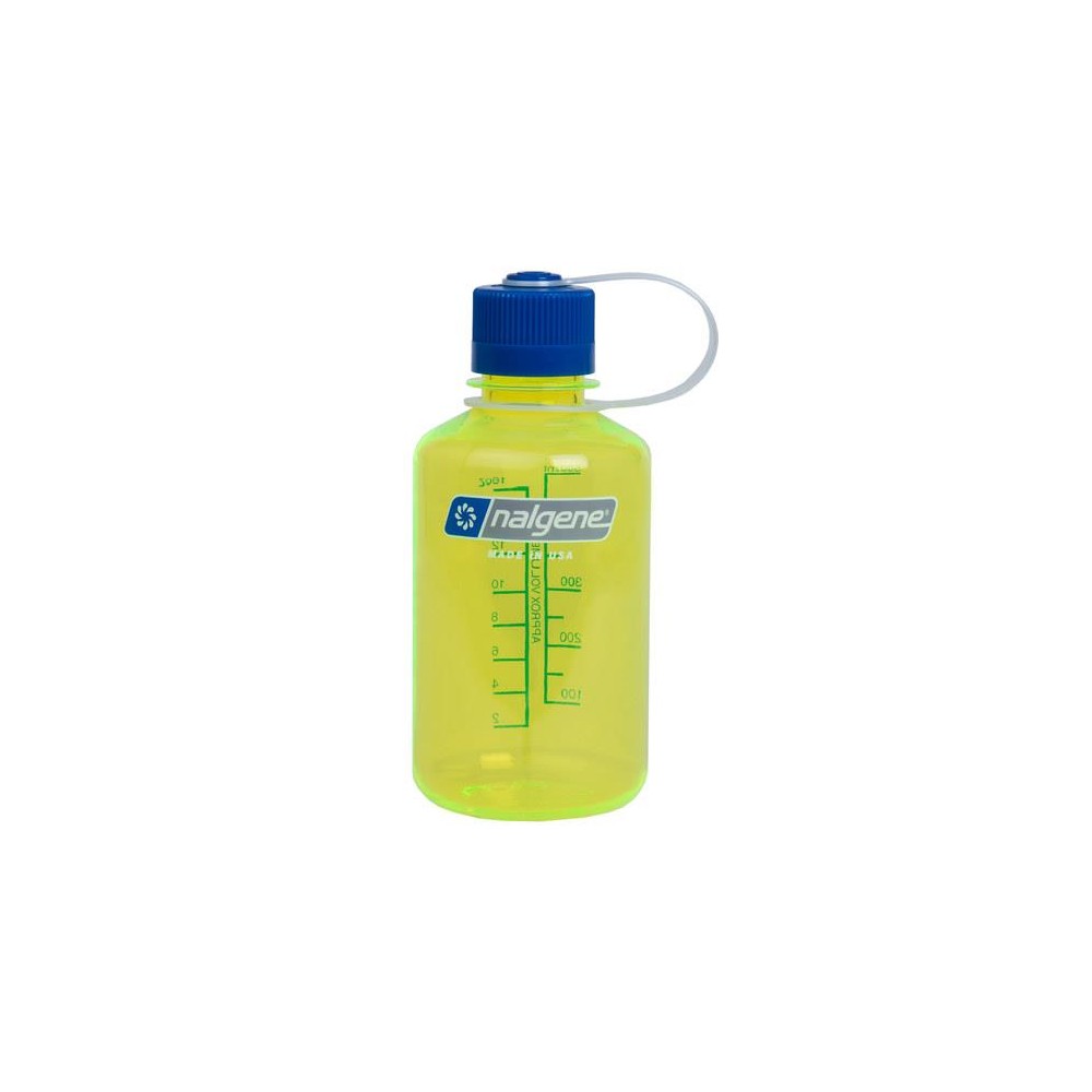 Tritanowa Butelka na Wodę 0,5l Narrow Mouth Safety Yellow - Nalgene