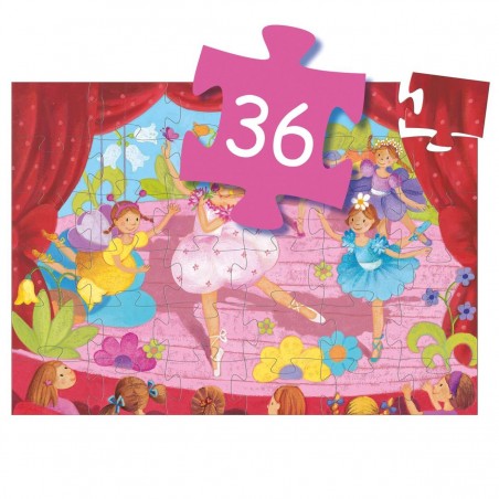 Puzzle 36 el. Baletnica - Djeco