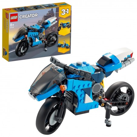 Klocki LEGO Creator 3w1 Supermotocykl 31114