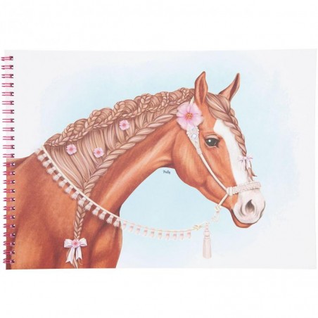 Kolorowanka z Naklejkami Konie Style Your Horse - Miss Melody