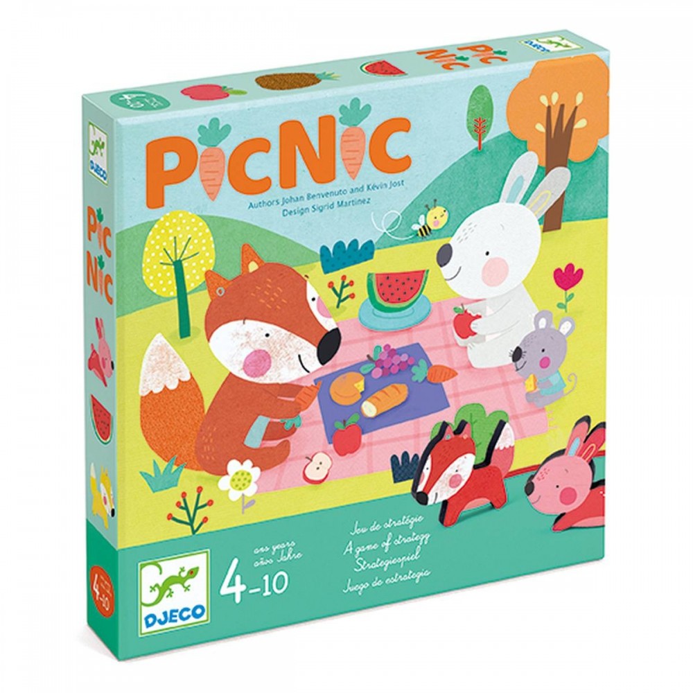 Gra Planszowa dla Dzieci PicNic - Djeco