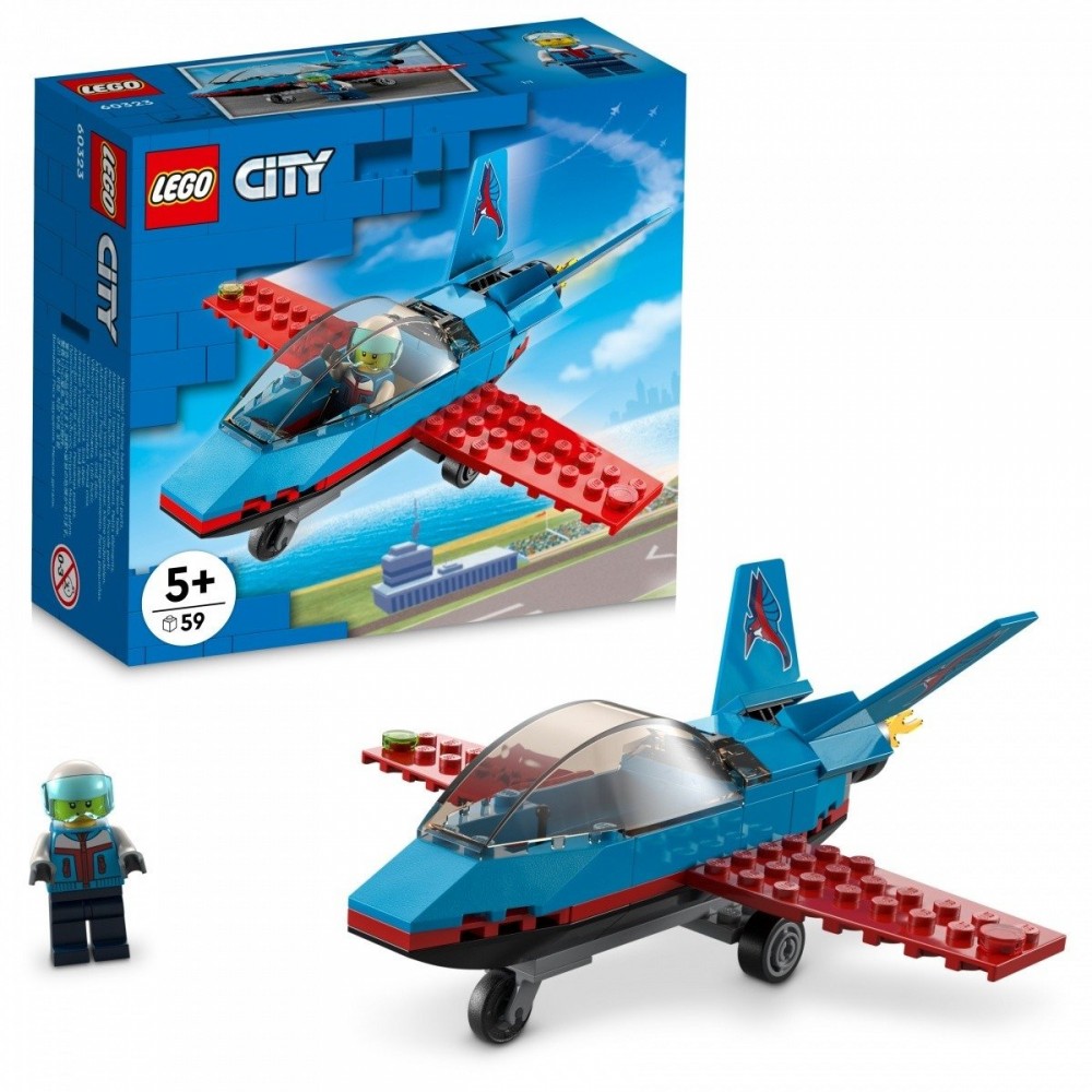 Klocki Lego CITY 60285 Samolot kaskaderski
