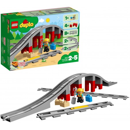 Tory kolejowe i Wiadukt 10872 Lego Duplo