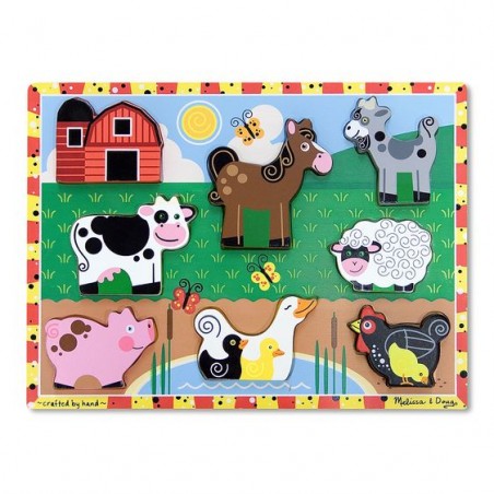 Puzzle Figurki Farma - Melissa & Doug