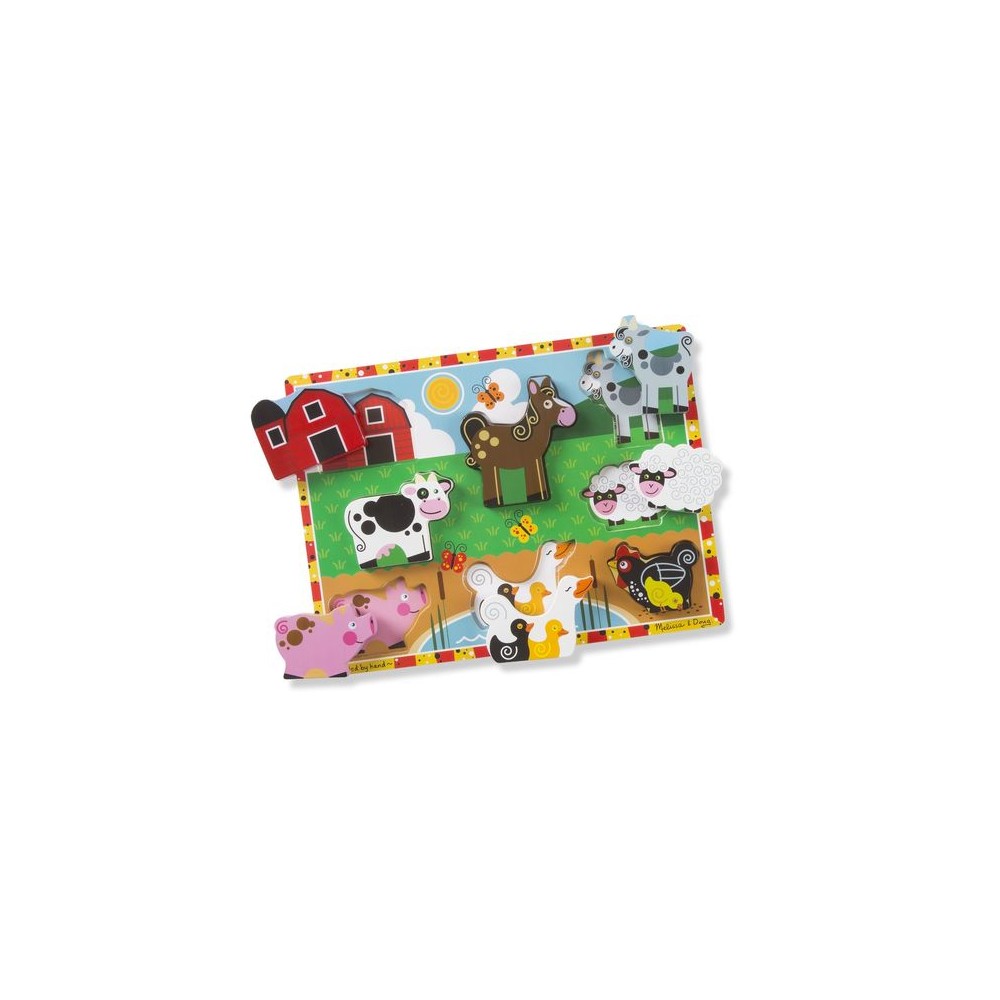 Puzzle Figurki Farma - Melissa & Doug