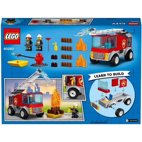 Klocki Lego City 60280 Wóz strażacki z drabiną - Lego