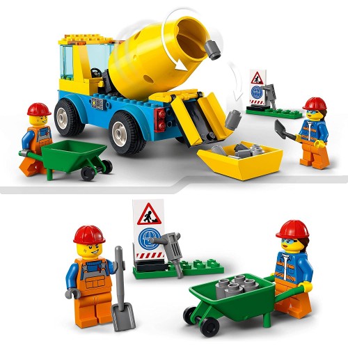 Klocki Lego City 60325 Ciężarówka z betoniarką - Lego