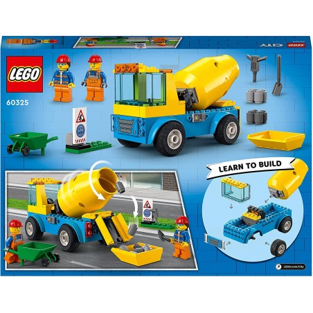 Klocki Lego City 60325 Ciężarówka z betoniarką - Lego