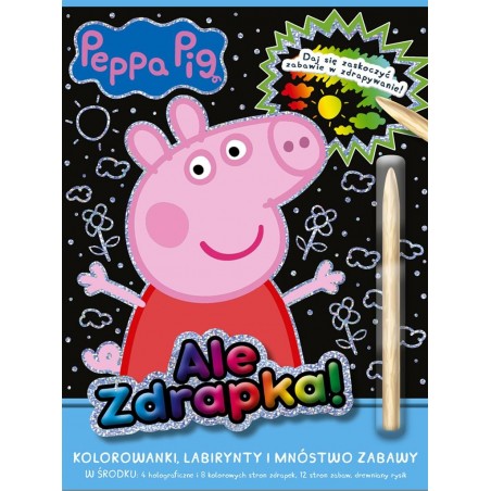 Świnka Peppa - Ale zdrapka! - Zdrapywanki z Rysikiem