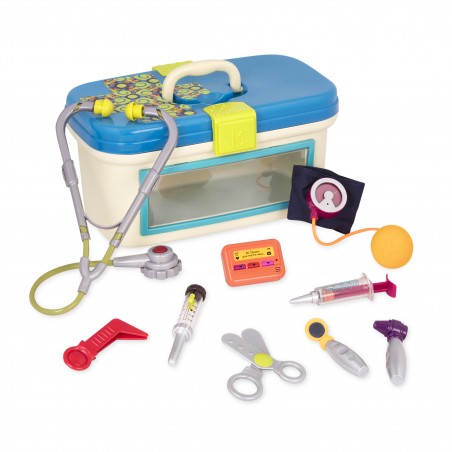 Zestaw Mały Lekarz Doktor 10 elementów Doctor Set - B.toys