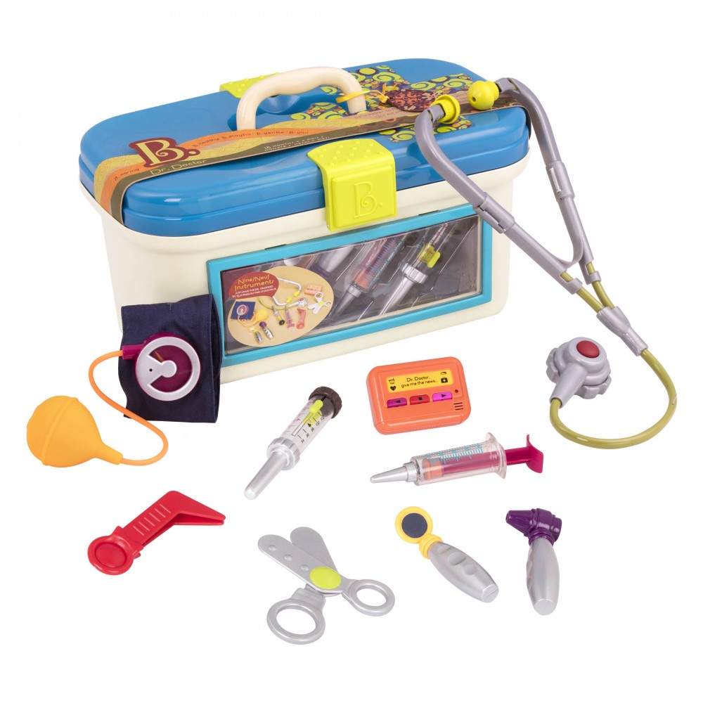 Zestaw Mały Lekarz Doktor 10 elementów Doctor Set - B.toys