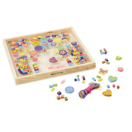 Drewniana Biżuteria Kwiaty - Melissa & Doug