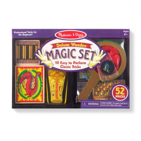 Magiczne Sztuczki 10 Pokazów Deluxe Magic Set - Melissa & Doug