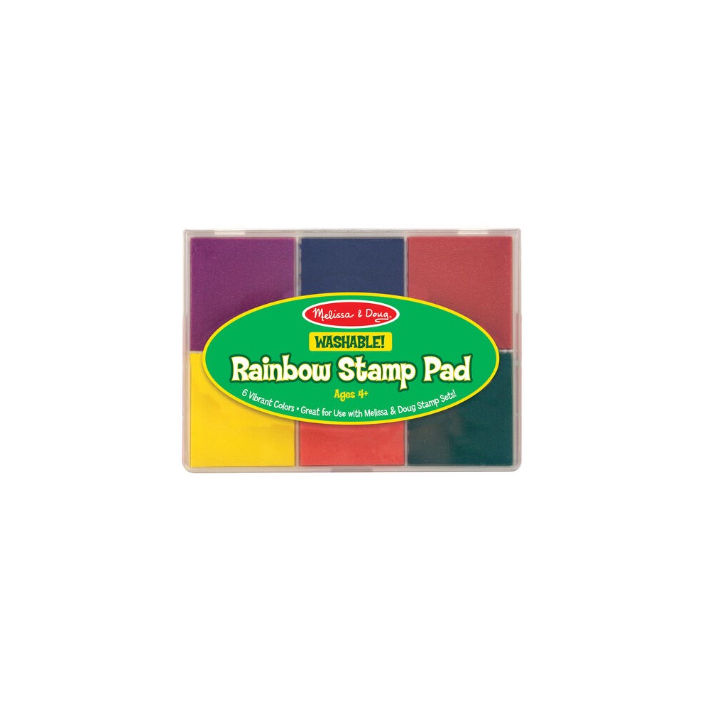 Tusz do Stempelków Rainbow Stamp Pad - Melissa & Doug