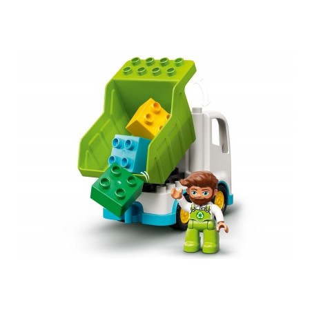 Zestaw Klocków Lego Duplo 10945 Śmieciarka i recykling
