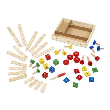 Zestaw Konstrukcyjny z Drewna - Melissa & Doug