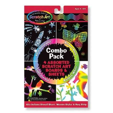 Zdrapywanka Scratch Art - Melissa & Doug