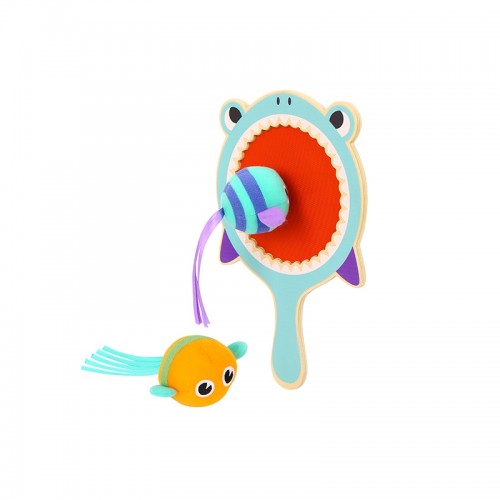 Gra Zręcznościowa na Rzepy Paletka Rekin - Tooky Toy