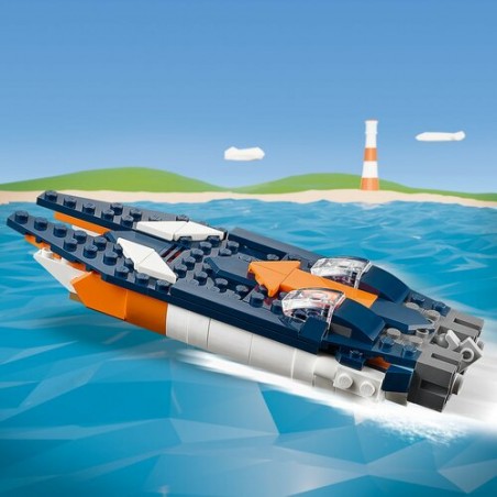 Klocki LEGO Creator 3w1 Odrzutowiec naddźwiękowy 31126