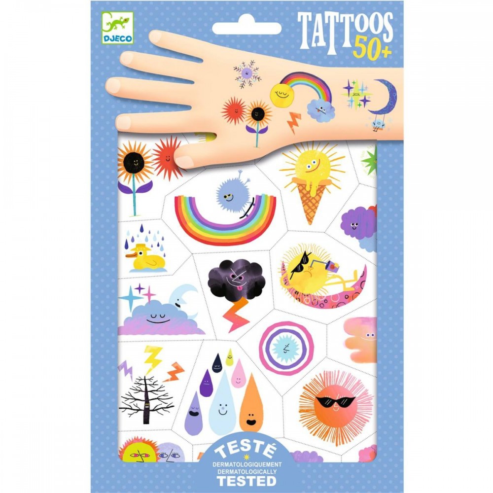 Tatuaże dla Dzieci Wakacje - Djeco