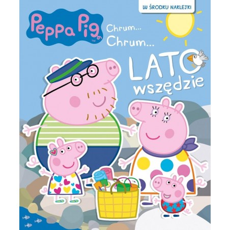 Świnka Peppa Chrum Chrum Lato wszędzie Zabawy z naklejkami