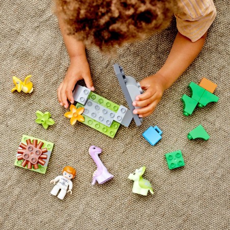 Zestaw Klocków Lego Duplo Dinozaurowa szkółka 10938