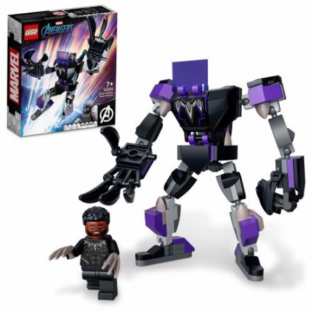 Super Heroes Mechaniczna zbroja Czarnej Pantery 76204 - LEGO